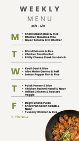 Vegetarian Meals Delivery for 5 days