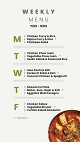 Vegetarian Meals Delivery for 5 days